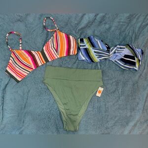 Aerie bikin set *bundle* size L/XLg *NWT